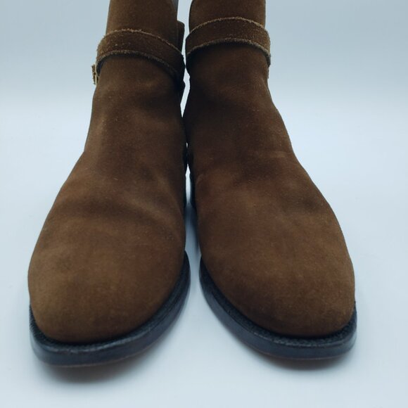 Shipton & Heneage Lingfield Suede Boots 8 Mens Buckle Chocolate Brown main image 6